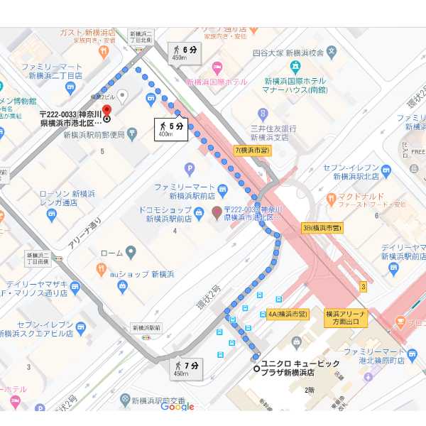 女性の薄毛対策病院までの歩き方